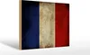 Holzschild Flagge Frankreich, 30x20 cm, Holzschilder Fahne Produktbild-Vorschau 2