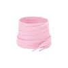 Flache Schnürsenkel in 
Rosa – 140 cm Länge – 8 mm breit – für Freizeitschuhe und Sneaker