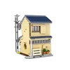 A model of a Japanese tea shop made of building blocks. Produktbild-Vorschau