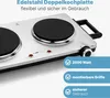 Clatronic® Edelstahl-Doppelkochplatte | Kochplatte mit 2 Produktbild-Vorschau 6