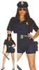costume da poliziotta sexy per donne taglia M/L, taglia:S Anteprima dell’immagine prodotto 3