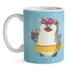 Mr. & Mrs. Panda Kaffeetasse Pinguin Kokosnuss - Eisblau - Produktbild-Vorschau 3