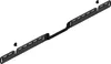 A black wall mount for a soundbar is shown against a white background. Produktbild-Vorschau