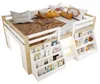 Halfhoogslaper 140x200 cm met opbergvakken, LED-verlichting Productafbeelding-voorbeeld 6
