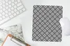 MuchoWow® Mauspad Mousepad Schwarz - Geometrie - Design Produktbild-Vorschau 5