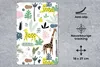 MuchoWow® Mauspad Mousepad Dschungel - Muster - Früchte - Produktbild-Vorschau 2