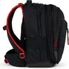 Side view of a black and red backpack. Produktbild-Vorschau