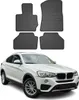 2014-2018 BMW X4 F26 Fußmatten TPE Schwarz 4 tlg Produktbild-Vorschau 1