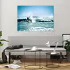 Bilder auf glas - Drachen-Surfen Wasser Ozean - 100x70cm - Produktbild-Vorschau 6