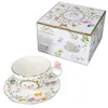 Dancing Butterflies Tasse mit Untertasse Porzellan floral Produktbild-Vorschau 2