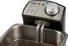 4 Ltr. Edelstahl Kaltzonen Öl Fritteuse Pommes mit Fett Produktbild-Vorschau 3