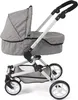 Kombipuppenwagen Fides 3 in 1 Melange grau Produktbild-Vorschau 2