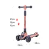 Trottinette pliable Tricycle d'équilibre avec éclairage LED Voir les images du produit 3