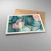 Gerahmtes Poster - Rahmen in heller Eiche - Flüssigkeit Produktbild-Vorschau 3