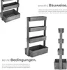 Vertikální postel Flora, lakované dřevo, včetně rostlinného Náhled obrázku produktu 3