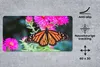 MuchoWow® Mauspad Mousepad Schmetterling - Botanisch - Produktbild-Vorschau 2