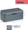 Kela Boîte à pain Frisca gris foncé Voir les images du produit 2