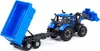 Wader Traktor-Lader „Progress” mit Kippanhänger Blau Produktbild-Vorschau 4