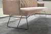 KAWOLA Esszimmerbank CHARME Cord taupe 186cm Produktbild-Vorschau 5