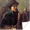 MuchoWow® Poster Selbstbildnis als Maler - Vincent van Gogh Produktbild-Vorschau 1