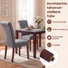 KOMFOTTEU Esszimmerstühle, 2er Set Küchenstuhl mit hoher Produktbild-Vorschau 6