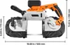 SucceBuy 20V akumulatorowa piła taśmowa 127x115mm głębokość Podgląd zdjęcia produktu 8