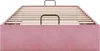 vidaXL Osmanská posteľ bez matraca ružová 80x200 cm zamat Náhľad obrázku produktu 6
