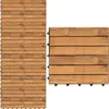 Izrielar 55 STK Holzfliesen Terrassenfliesen Holz Fliesen Produktbild-Vorschau 8