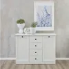 trendteam Wohnen: Dressoir BrandsonBaxter, wit decor, 119 x Productafbeelding-voorbeeld 17
