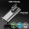 deleyCON USB-C Adapter Winkel 90 Grad (2 Stück) 40Gbps, Produktbild-Vorschau 4