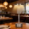 28cm Tischlampe Kabellos Akku Lampe mit 3 Farbmodi Dimmbare Produktbild-Vorschau 4