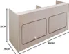 Armoire murale pour caravane et camping-car 80 cm x 35 cm x Voir les images du produit 6