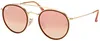 Ray-Ban ROUND DOUBLE BRIDGE, Erwachsener, Uni, Rund, Produktbild-Vorschau 1