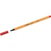 A single pen with its cap off, lying on a white background. Produktbild-Vorschau