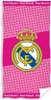 Osuška s logom Realu Madrid - 70 x 140 cm Roze Náhľad obrázku produktu 2