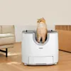 Loupurr Automatische Katzentoilette, offenes Design, für Produktbild-Vorschau 4