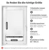 SALCAR Plissee Plissee ohne Bohren Klemmfix Rollo Verspannt Produktbild-Vorschau 10