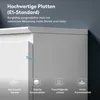 doporro Waschbecken-Unterschrank Badmöbel-Set in Weiß matt Produktbild-Vorschau 6