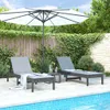 VidaXL 825070, Lounge, Drewno sosnowe, Szary, 70 kg Podgląd zdjęcia produktu 2