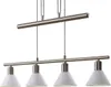 Lindby Pendellampe Delira, 4-flg. nickel, höhenverstellbar Produktbild-Vorschau 1