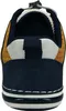 Bugatti Herren Schnürschuhe Halbschuhe Gelb Blau Textil & Produktbild-Vorschau 16