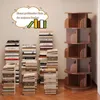 Étagère tournante pour livres, 5 niveaux, rotation à 360°, Voir les images du produit 10