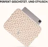 Květinový obal na notebook, měkké manšestrové pouzdro na Náhled obrázku produktu 3
