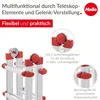 Hailo M80 Alu-Multifunktionsleiter - Schiebeleiter 4 x 3 Produktbild-Vorschau 3