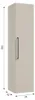 Hängeschrank Bad Hochschrank 140x33 cm Kaschmir, MDF, Produktbild-Vorschau 3