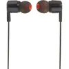 A pair of black in-ear headphones with orange accents is shown against a white background. Anteprima dell’immagine prodotto