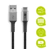 Textilní kabel USB-C™ na USB-A s kovovými konektory Náhled obrázku produktu 16