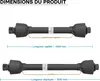 Albero cardanico T4 1400-1540mm 460Nm 540rpm, albero Anteprima dell’immagine prodotto 9