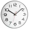 Wanduhr, analog, schmaler Rahmen, silber, 60.3017, TFA Produktbild-Vorschau 1