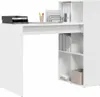 vidaXL Scrivania con ripiano Bianco 108 x 55 x 103,5 cm Anteprima dell’immagine prodotto 3